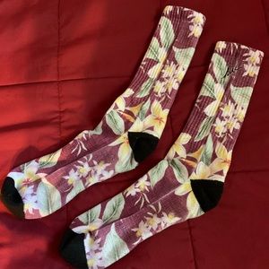 Floral socks